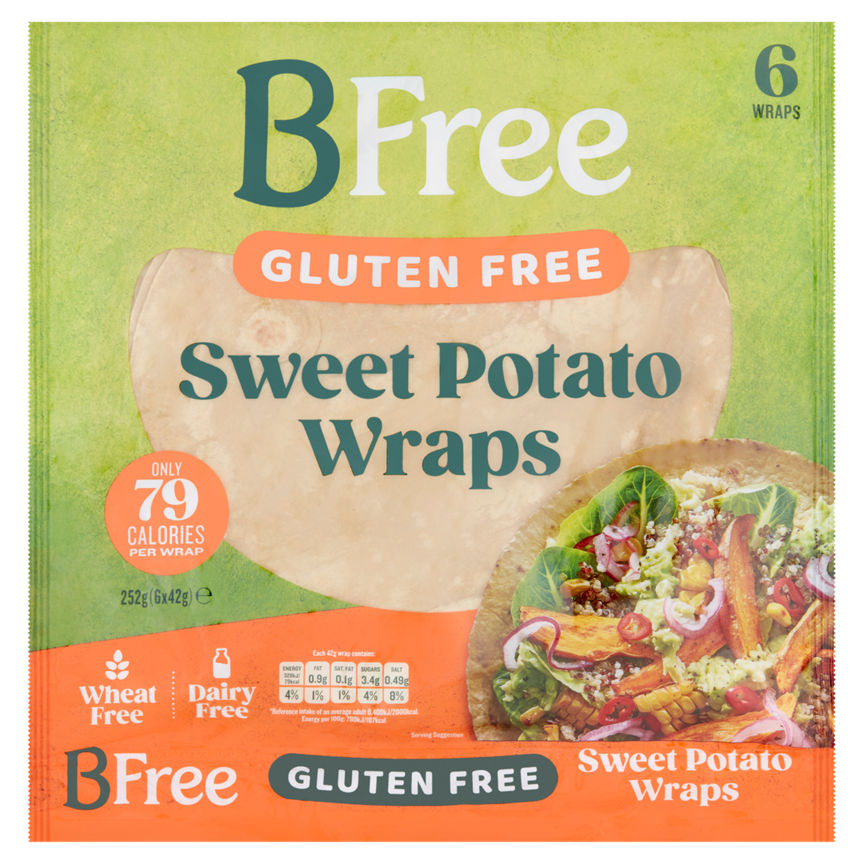 BFree Sweet Potato Wraps - McGrocer