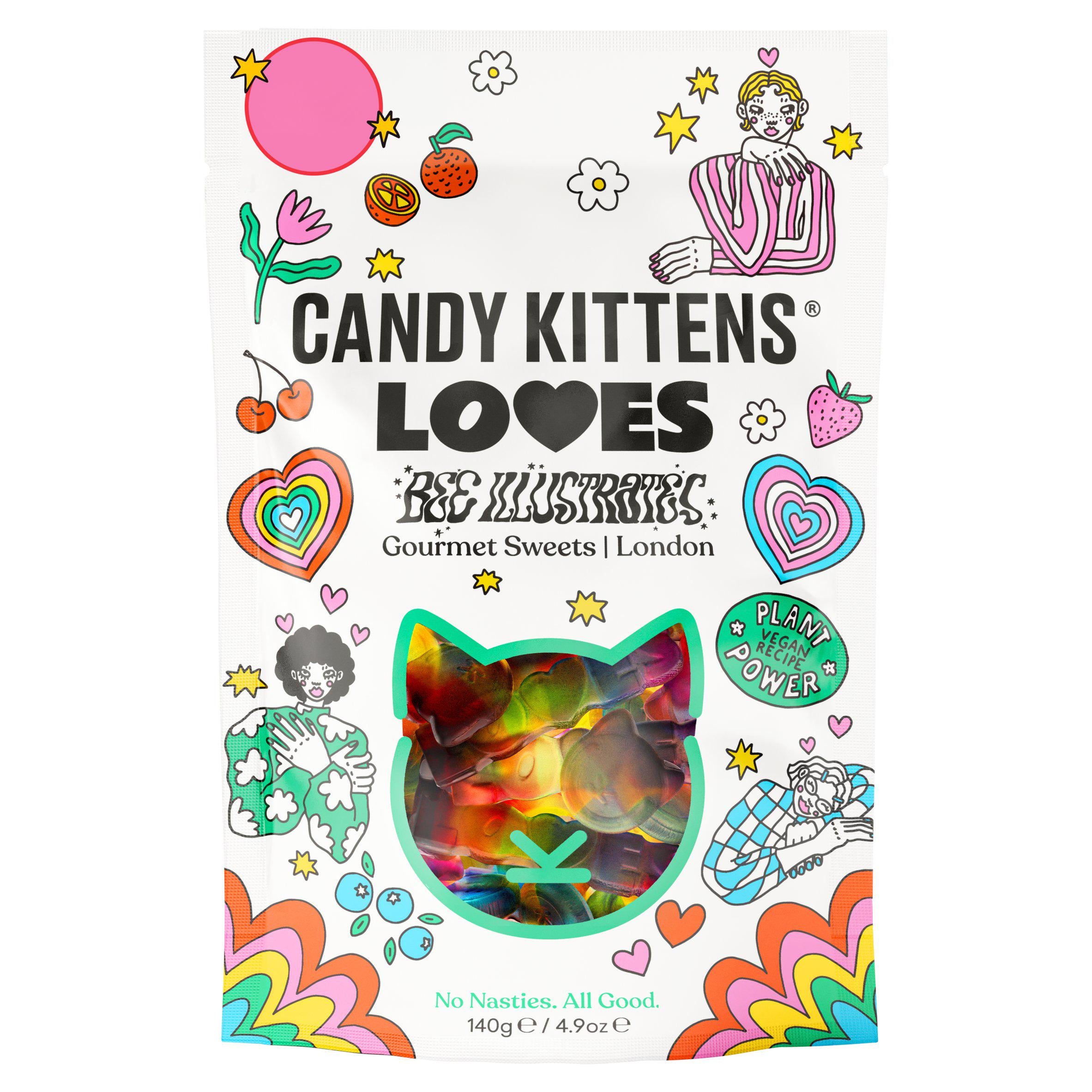 Candy Kittens Loves Ashton Attzs Gourmet Sweets 140g - McGrocer