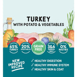 Naturo Grain Free Turkey with Potato & Vegetables   400g - McGrocer
