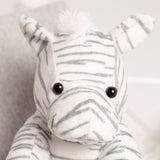 Babbico Grey Zebra Plush Toy And Star Blanket Baby Gift Set - McGrocer