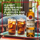 Bacardi Carta Oro Superior Gold Rum   70cl - McGrocer
