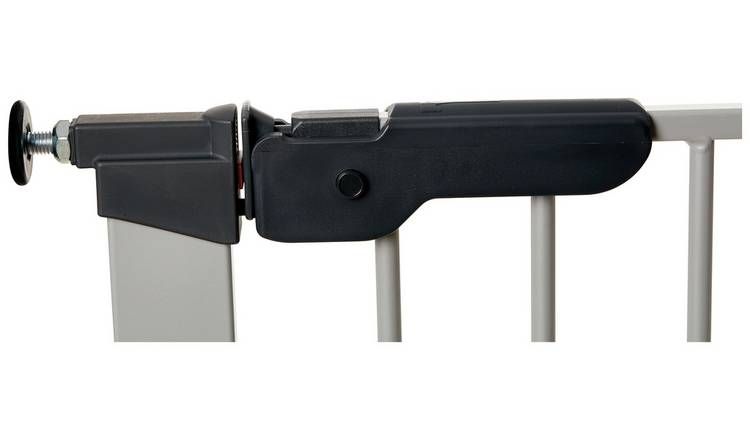BabyDan Premier Wide Safety Gate - Silver. - McGrocer