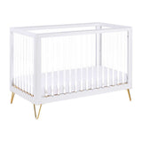 Babymore Kimi Cot Bed - Acrylic - McGrocer