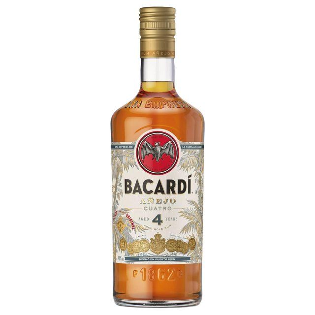 Bacardi Anjeo 4 Year Old Premium Aged Rum   70cl - McGrocer
