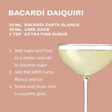 Bacardi Carta Blanca Superior White Rum   70cl - McGrocer