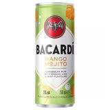 Bacardi Mango Mojito Premix Rum Cocktail   250ml - McGrocer