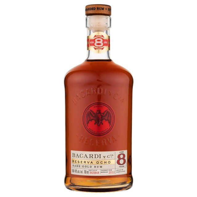 Bacardi Reserva 8 Year Old Premium Aged Rum   70cl - McGrocer