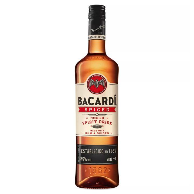 Bacardi Spiced Premium Rum Spirit Drink   70cl - McGrocer
