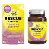Bach RESCUE Balance & Positivity 30 Vegan Capsules - McGrocer
