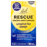 Bach Rescue Peaceful Night Vegan Capsules x30 - McGrocer