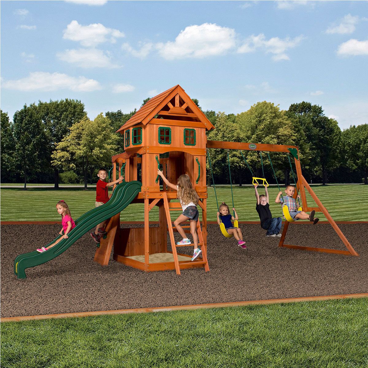Backyard Discovery Atlantis Swingset Playcentre (3-10 Years) - McGrocer