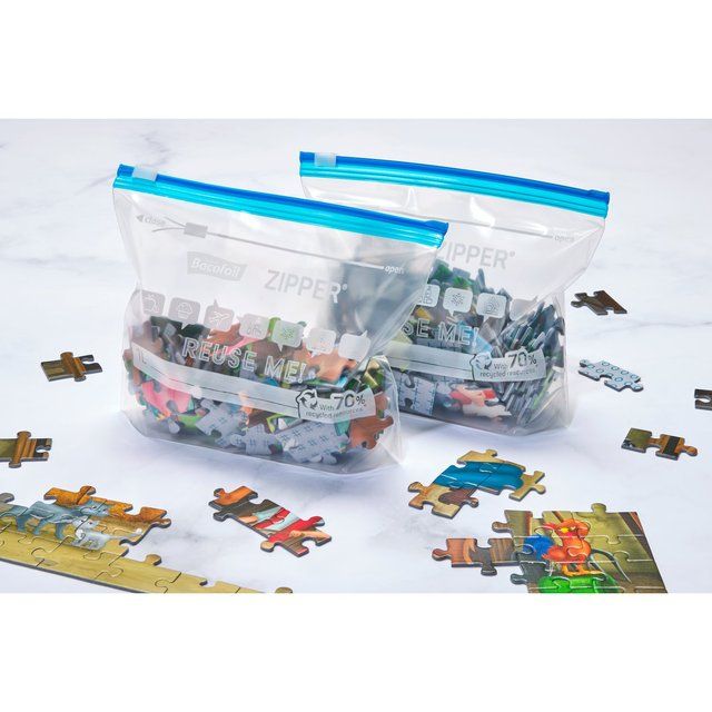 Bacofoil Medium Zipper All Purpose Bags   12 per pack - McGrocer