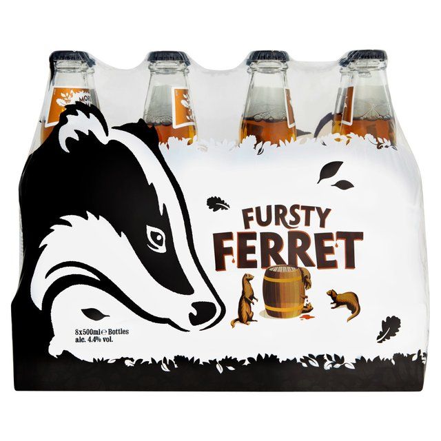 Badger Fursty Ferret    8 x 500ml - McGrocer