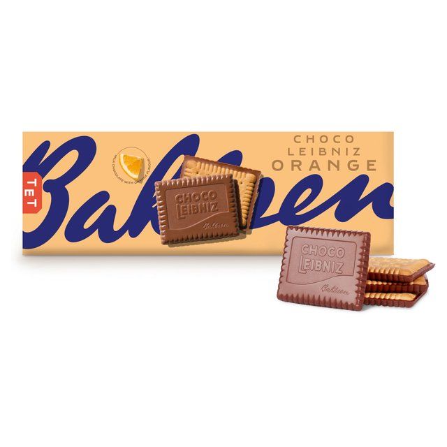 Bahlsen Choco Leibniz Orange Chocolate Biscuits   111g - McGrocer