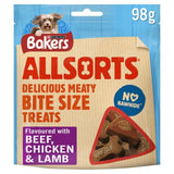 Bakers Allsorts Chicken Beef & Lamb Dog Treats   98g - McGrocer