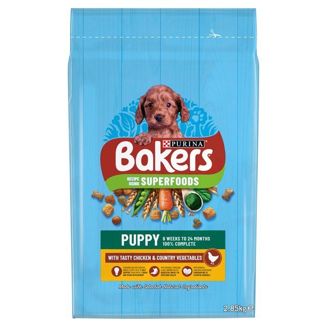 Bakers Puppy Chicken with Vegetables Dry Dog Food    2.85kg - McGrocer