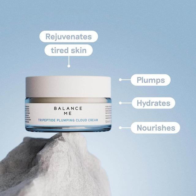 Balance Me Tripeptide Plumping Cloud Cream   50ml - McGrocer