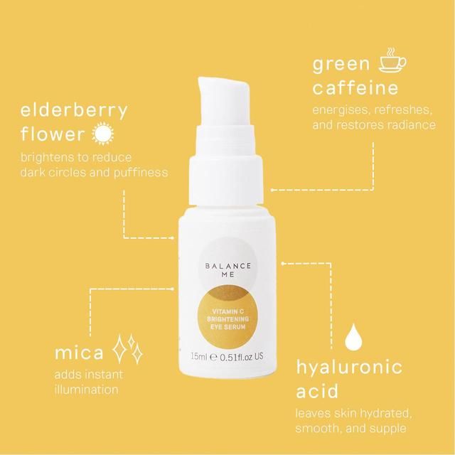 Balance Me Vitamin C Brightening Eye Serum   15ml - McGrocer