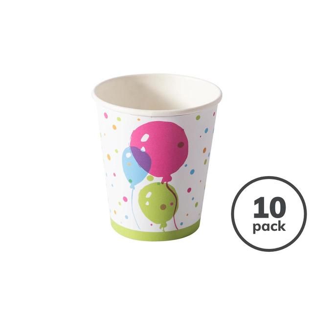 Balloons Party Cups   10 per pack - McGrocer