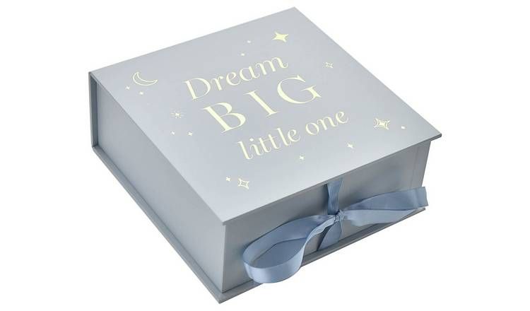 Bambino Dream Big Keepsake Box - Blue - McGrocer