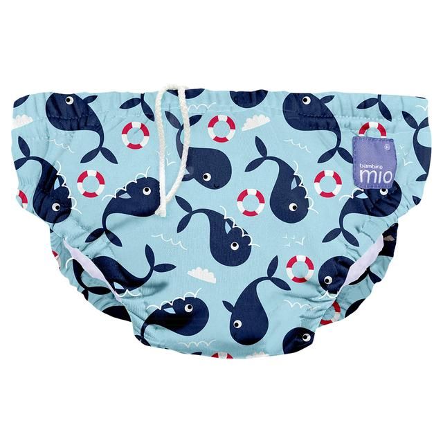 Bambino Mio Large Reusable Swim Nappy Whale Wharf 1-2 Years - McGrocer
