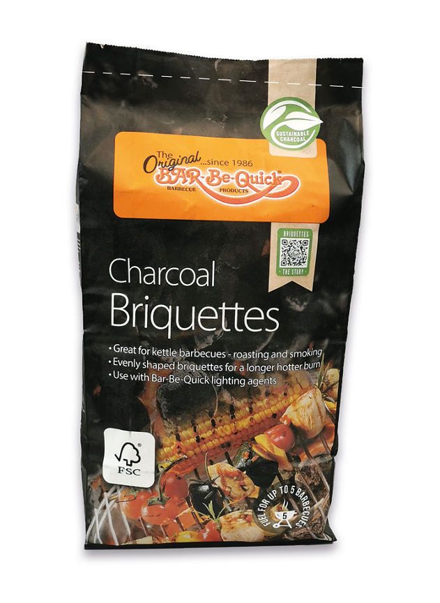 Bar-Be-Quick Barbecue Briquettes FSC - McGrocer