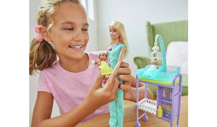 Barbie Careers Baby Doctor Doll and Playset - McGrocer