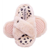 Barbie Girls Faux Fur Slip-on Slippers (10) - McGrocer