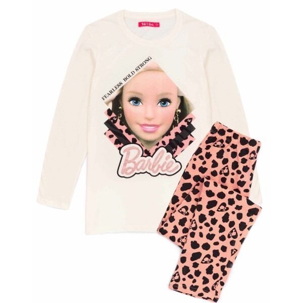Barbie Girls Long Pyjama Set (3-4 Years) - McGrocer