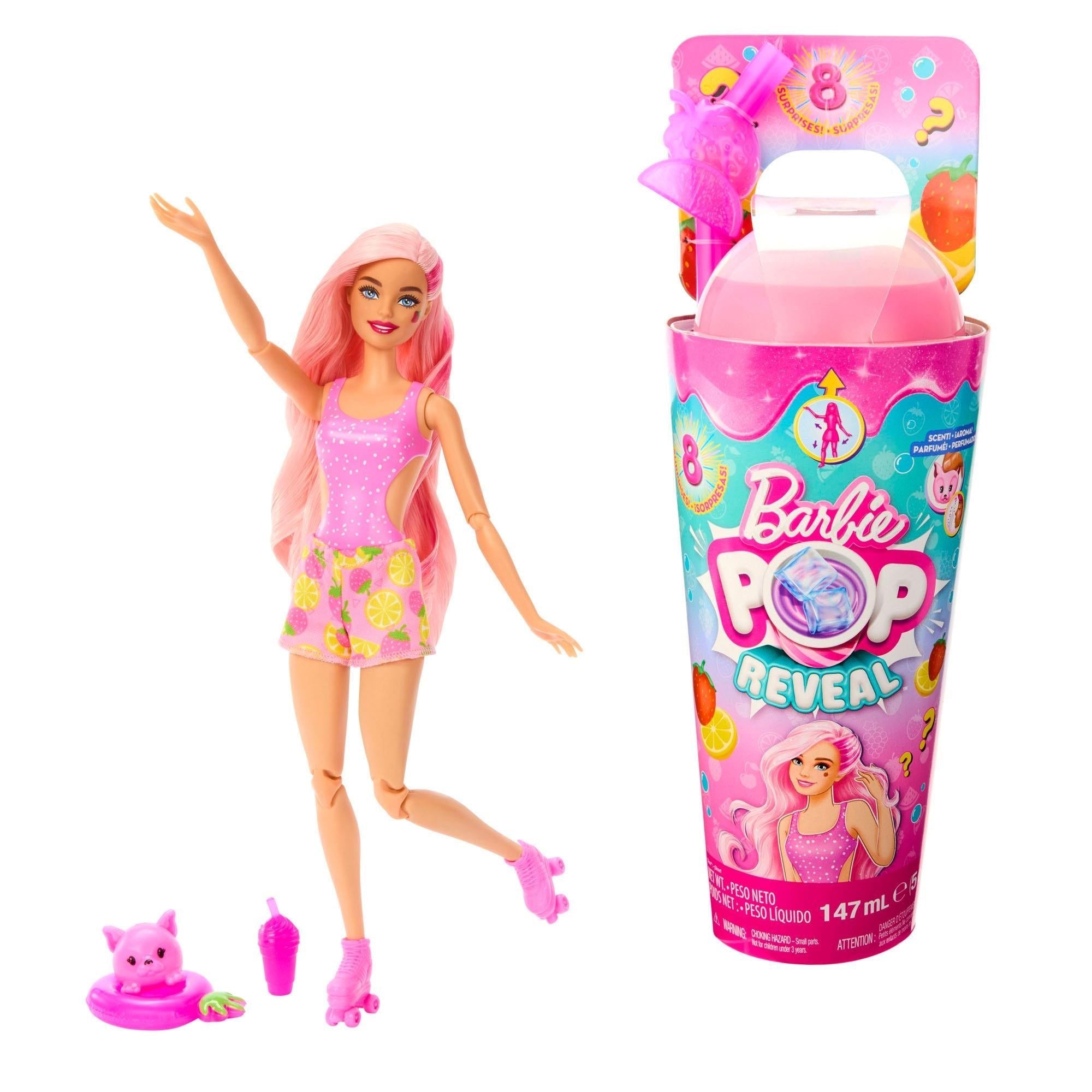 Barbie Pop Reveal Fruit Series Scented Doll & Surprise Assortment - McGrocer