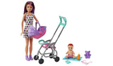 Barbie Skipper Babysitters Pushchair Playset and Dolls - McGrocer
