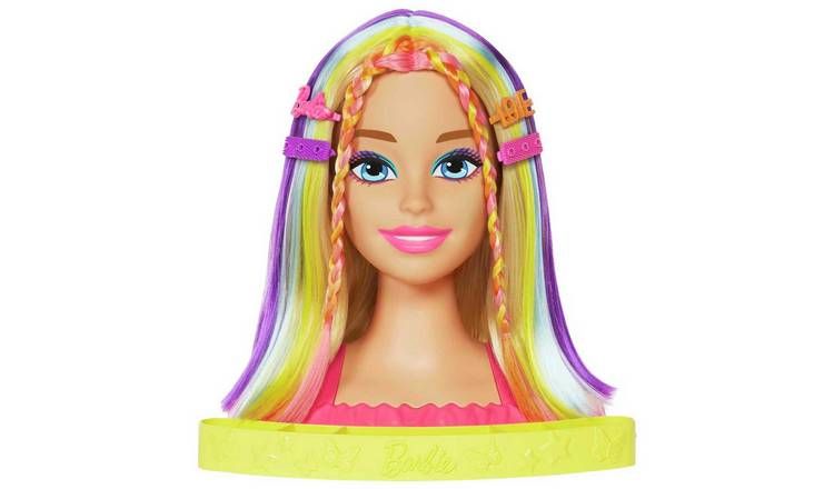 Barbie Totally Hair Colour Change Styling Head & Accessories - McGrocer