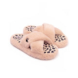 Barbie Womens Crossover Fluffy Slippers (5-6) - McGrocer