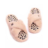 Barbie Womens Crossover Fluffy Slippers (7-8) - McGrocer