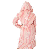 Barbie Womens Hooded Dressing Gown (L) - McGrocer