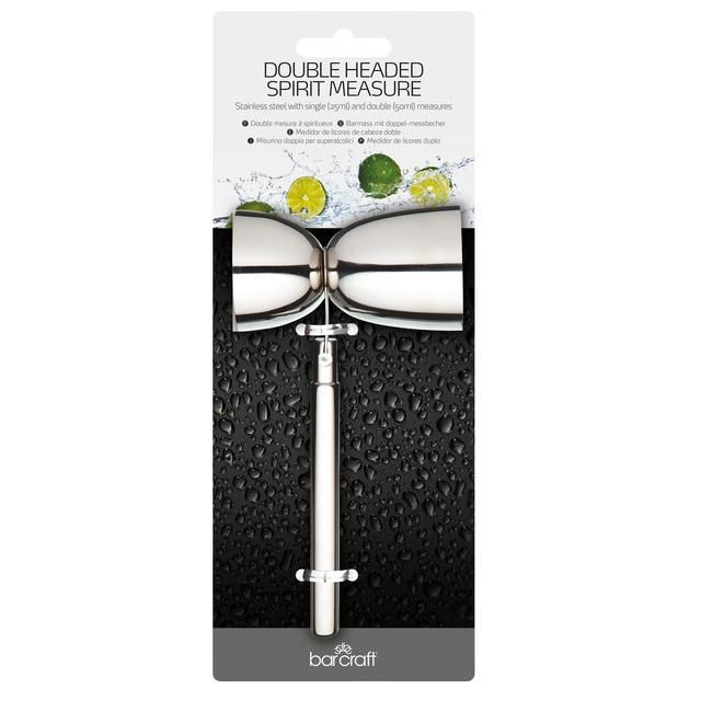 BarCraft Stainless Steel Double Jigger - McGrocer
