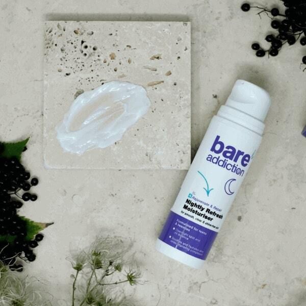 Bare Addiction 50ml Moisturising Night Cream for Skincare - McGrocer
