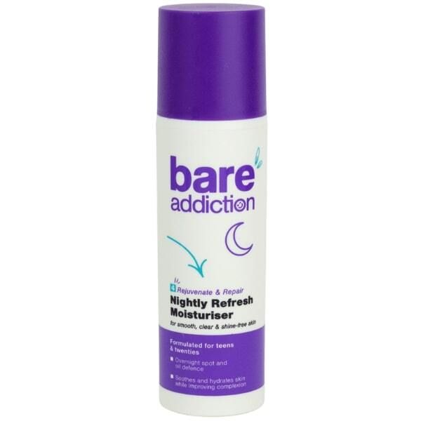 Bare Addiction 50ml Moisturising Night Cream for Skincare - McGrocer