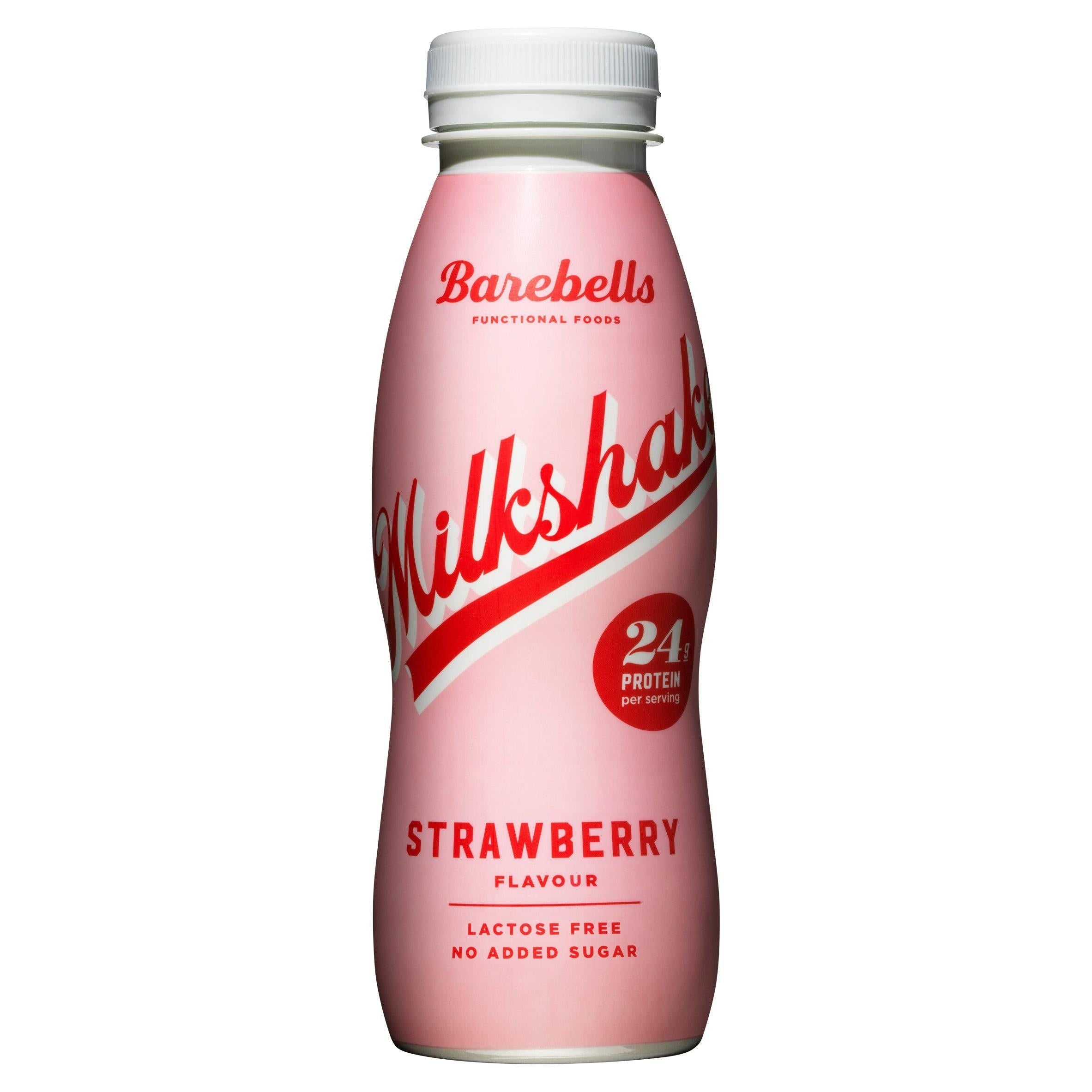 Barebells Protein Milkshake Strawberry Flavour 330ml - McGrocer