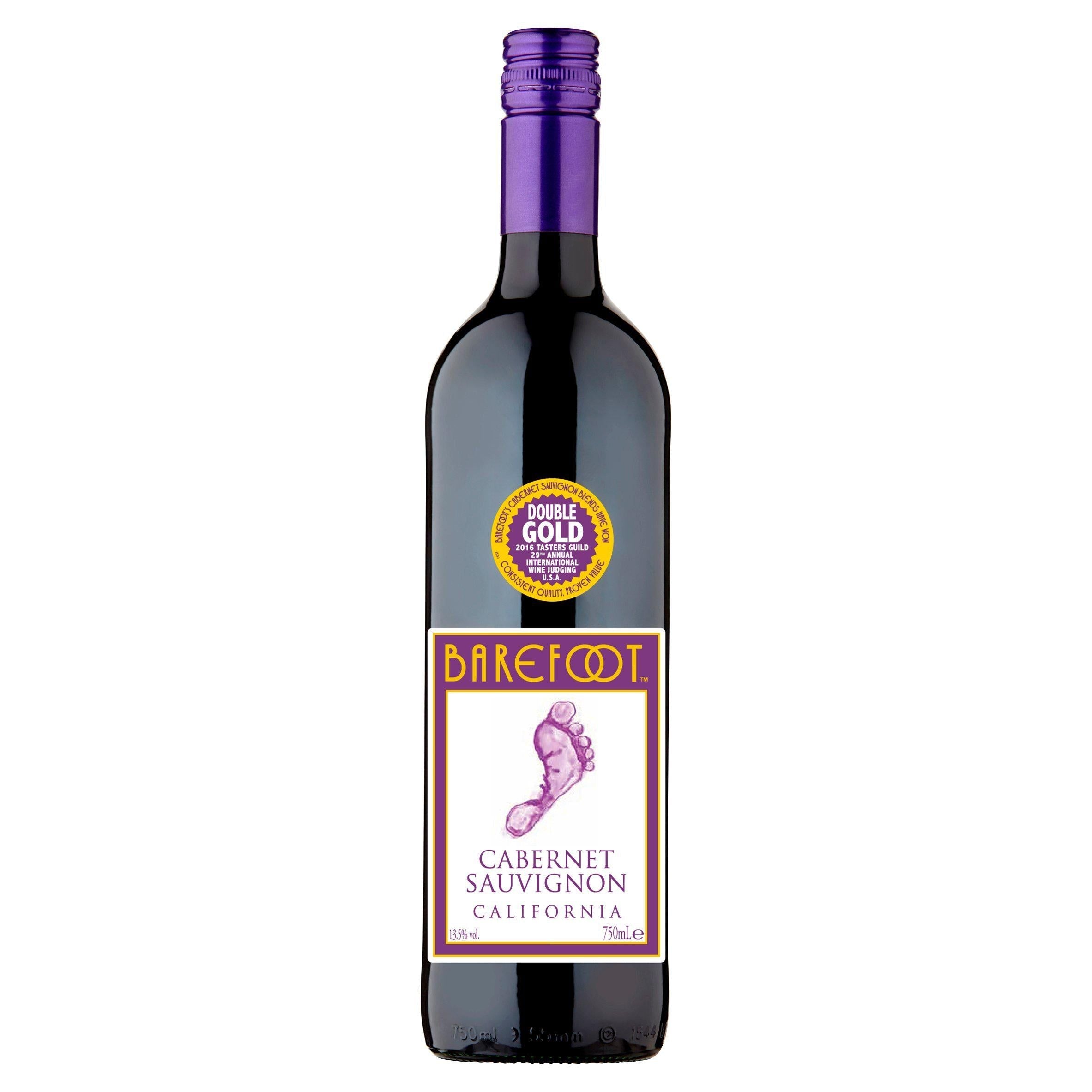 Barefoot Cabernet Sauvignon Red Wine 750ml - McGrocer