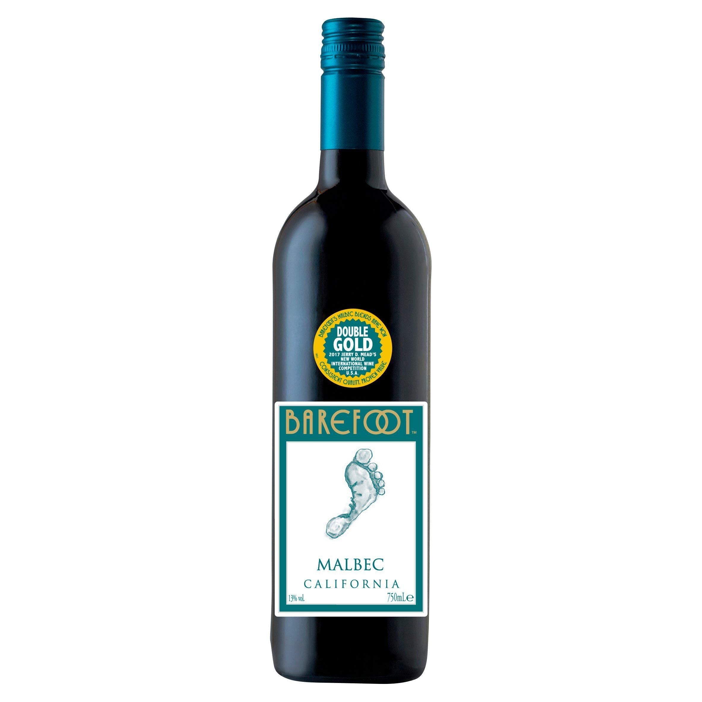 Barefoot Malbec Red Wine 75cl - McGrocer