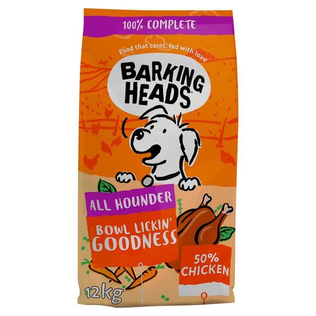 Barking Heads All Hounder Bowl Lickin' Goodness Chicken Dry Dog Food   12kg - McGrocer