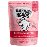 Barking Heads Beef Waggington Wet Dog Food Pouch   300g - McGrocer