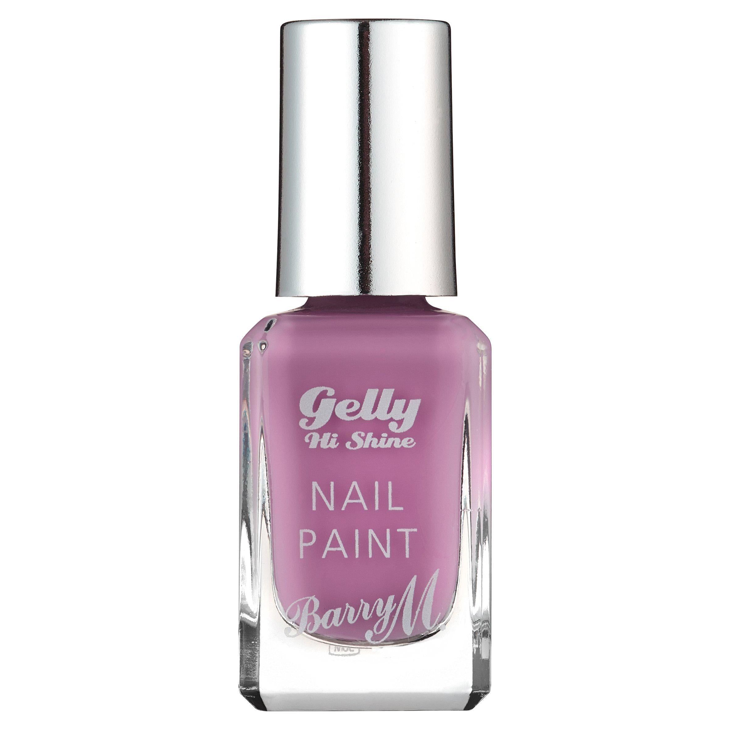 Barry M Gelly Hi Shine Nail Paint 123 Acai Smoothie 10ml - McGrocer