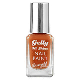 Barry M gelly hi shine nail paint apricot tart 10ml - McGrocer