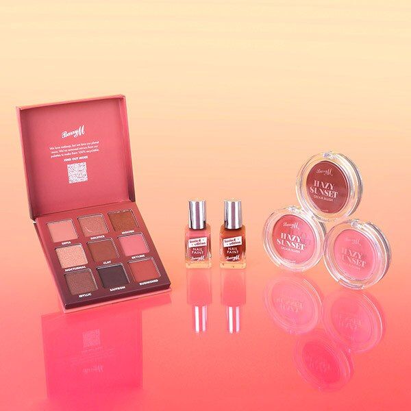 Barry M Hazy Sunset Eyeshadow Palette - McGrocer