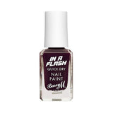 Barry M In A Flash Quick Dry Nail Paint - Power Purple - McGrocer