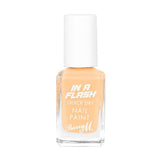 Barry M In A Flash Quick Dry Nail Paint - Punchy Peach - McGrocer