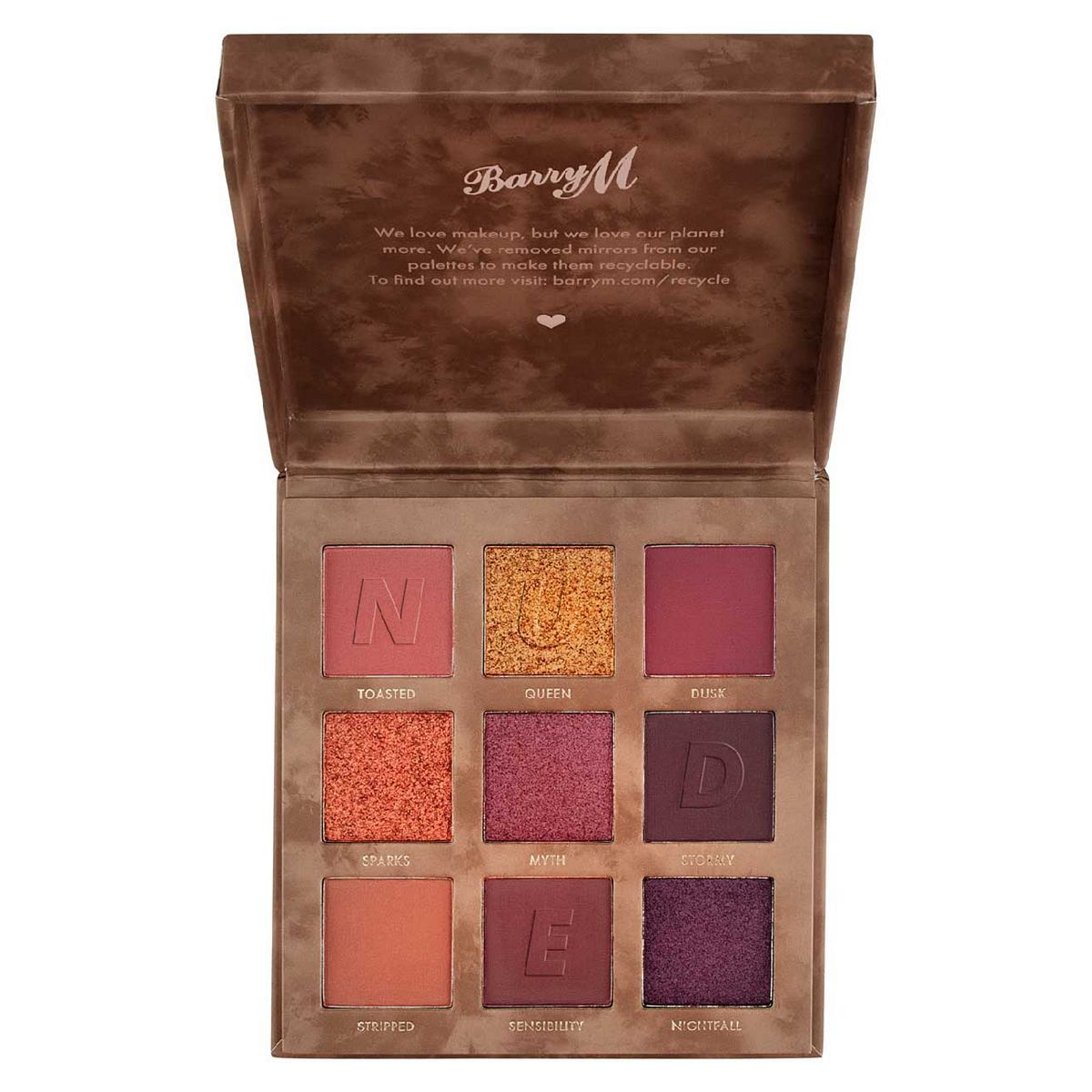 Barry M Nude & Neutral Eyeshadow Palette Rich - McGrocer