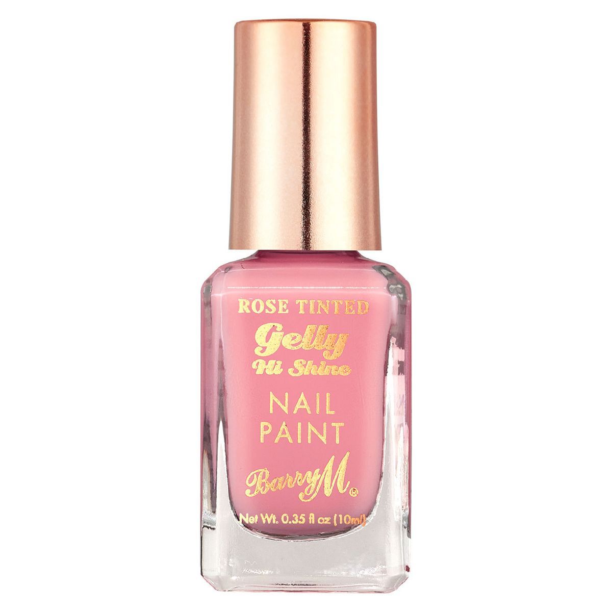 Barry M Rose Tinted Gelly Nail Paints Eden Rose - 10ml - McGrocer